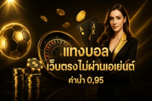 แทงบอล เว็บตรง ไม่ผ่านเอเย่นต์