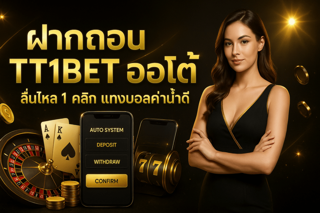 ฝากถอน TT1BET ออโต้