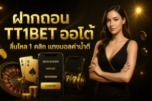 ฝากถอน TT1BET ออโต้